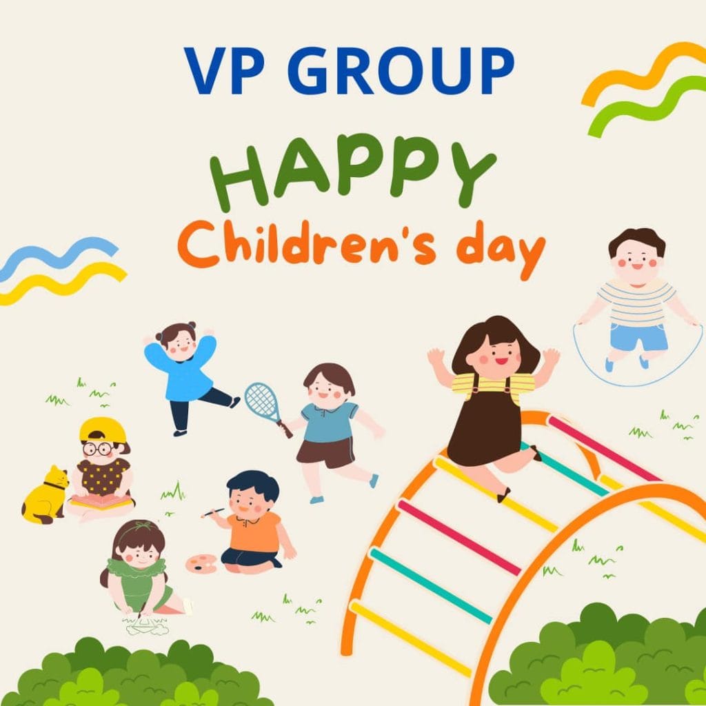 VP GROUP cùng các bé vui tết thiếu nhi!