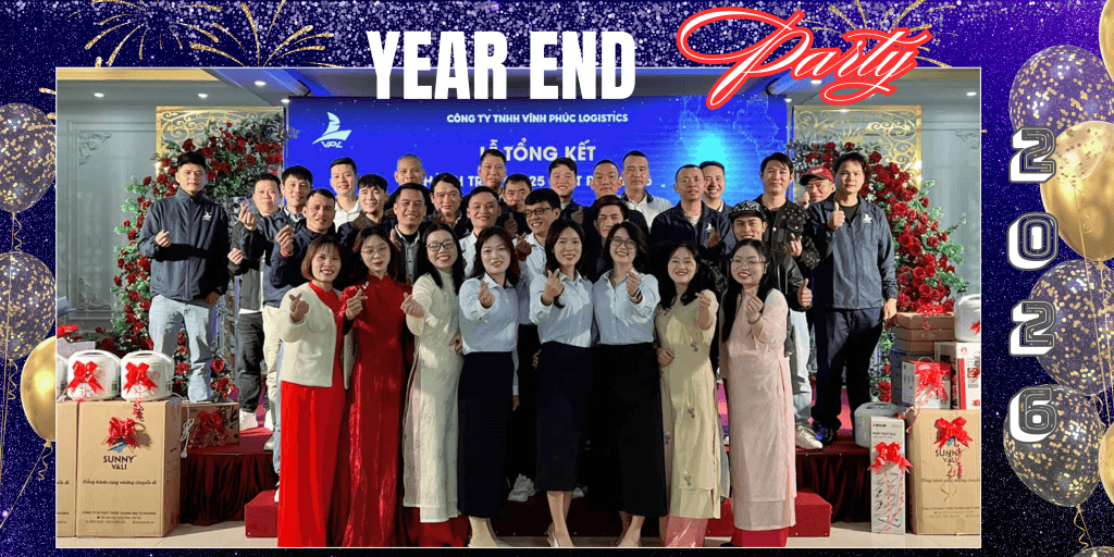 Year End Party 2025 Vĩnh Phúc Logistics – Gắn kết nội lực, sẵn sàng năm 2026