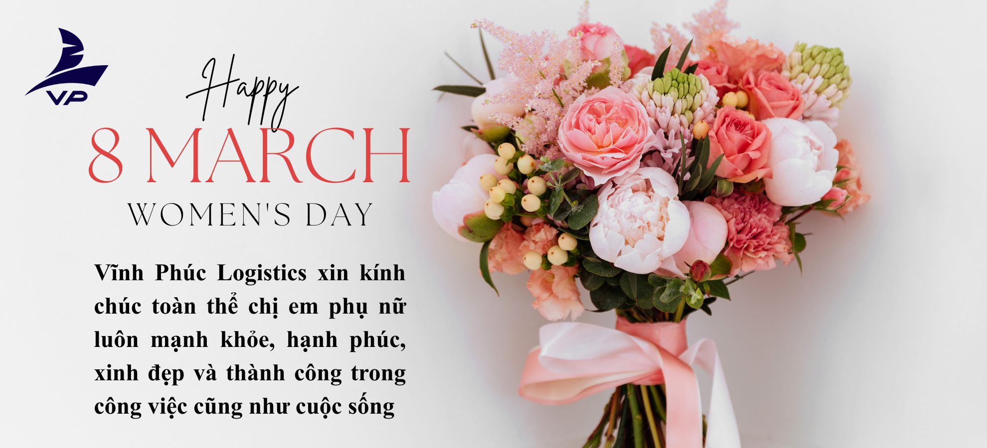 Vĩnh Phúc Logistics tổ chức chương trình tri ân chị em nhân ngày Quốc tế Phụ nữ 08/03/2026