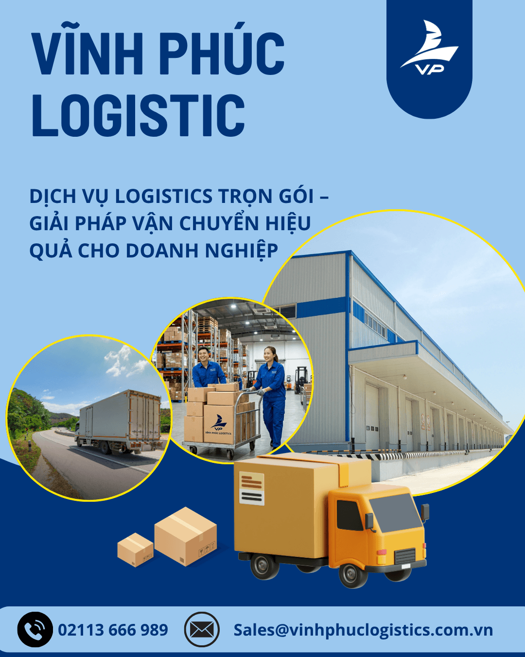 DỊCH VỤ LOGISTICS TRỌN GÓI