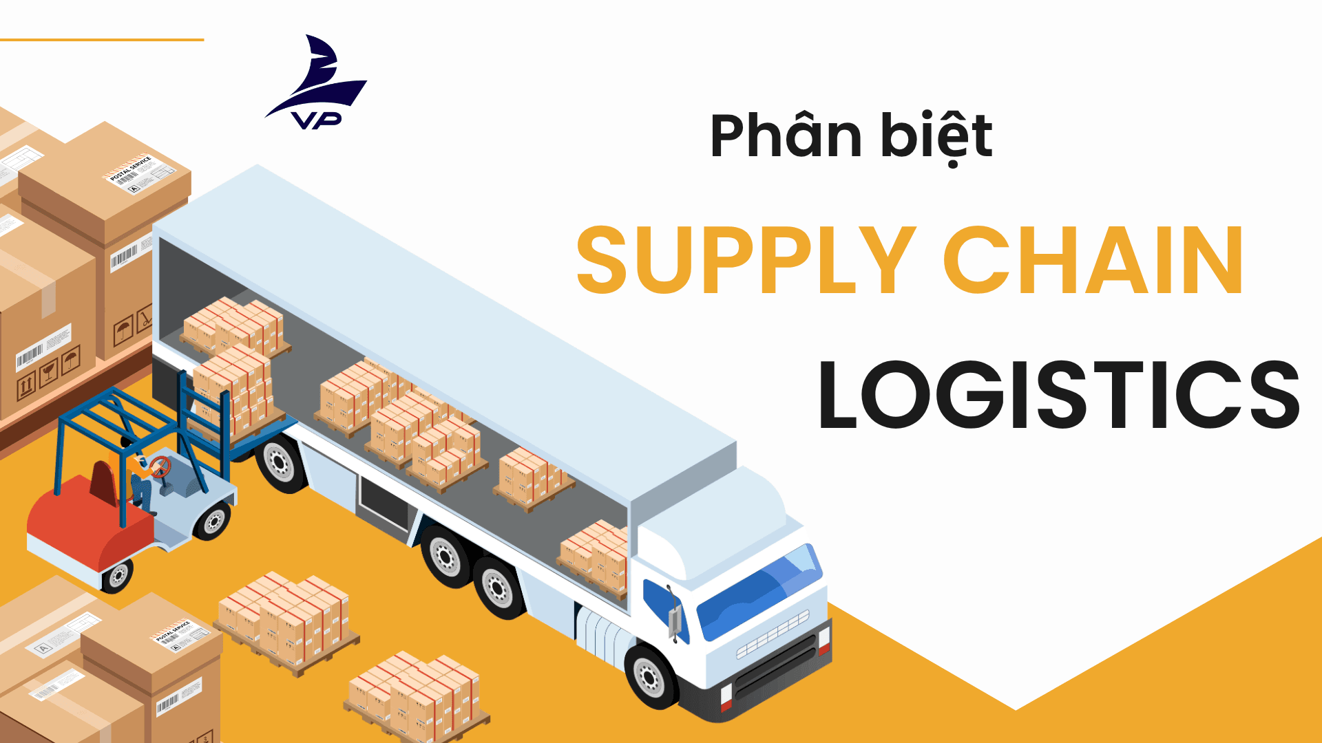 phân biệt LOGISTICS VÀ SUPPLY CHAIN